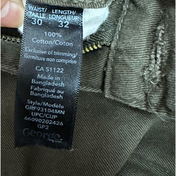 Dark Brown George Straight Jeans - Picture 3 of 4